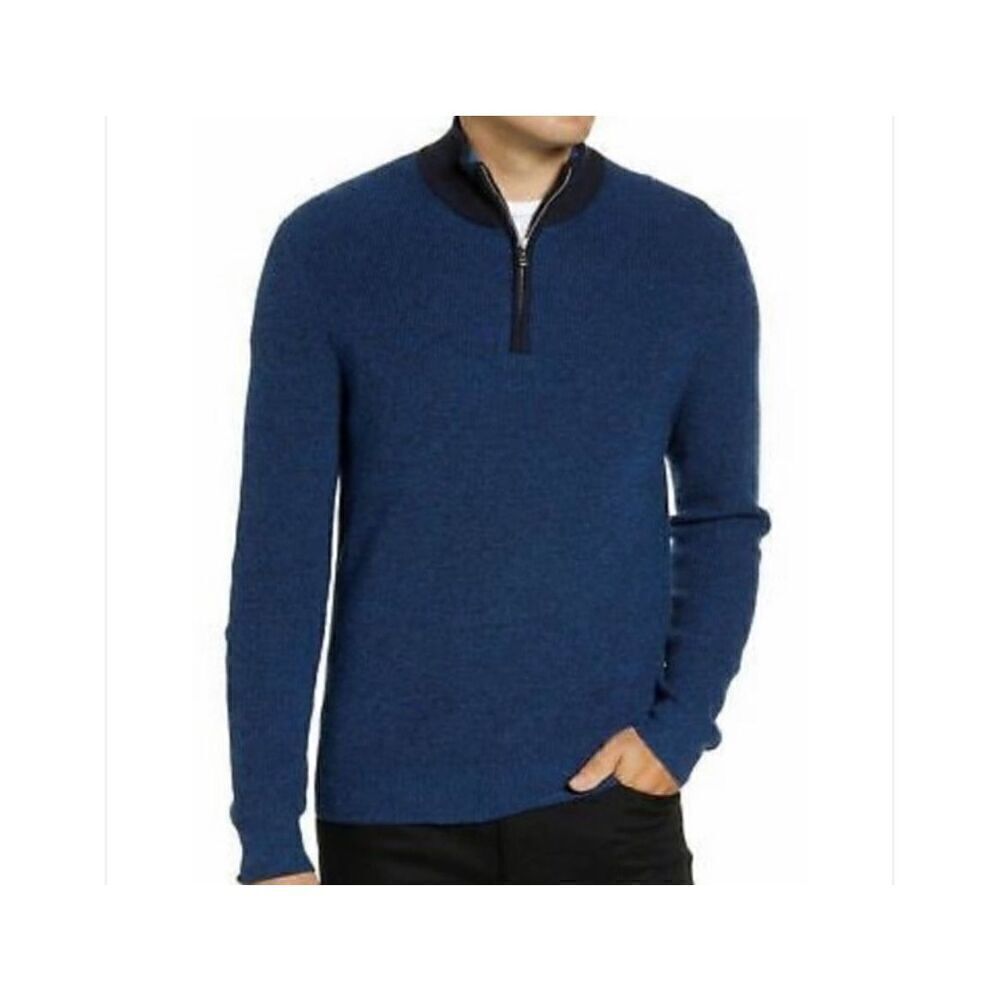 NWOT Zachery Prell Quarter Zip Pullover Sweater